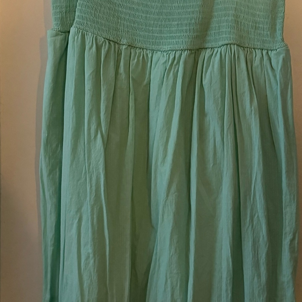 Elegant Green Maxi Dress